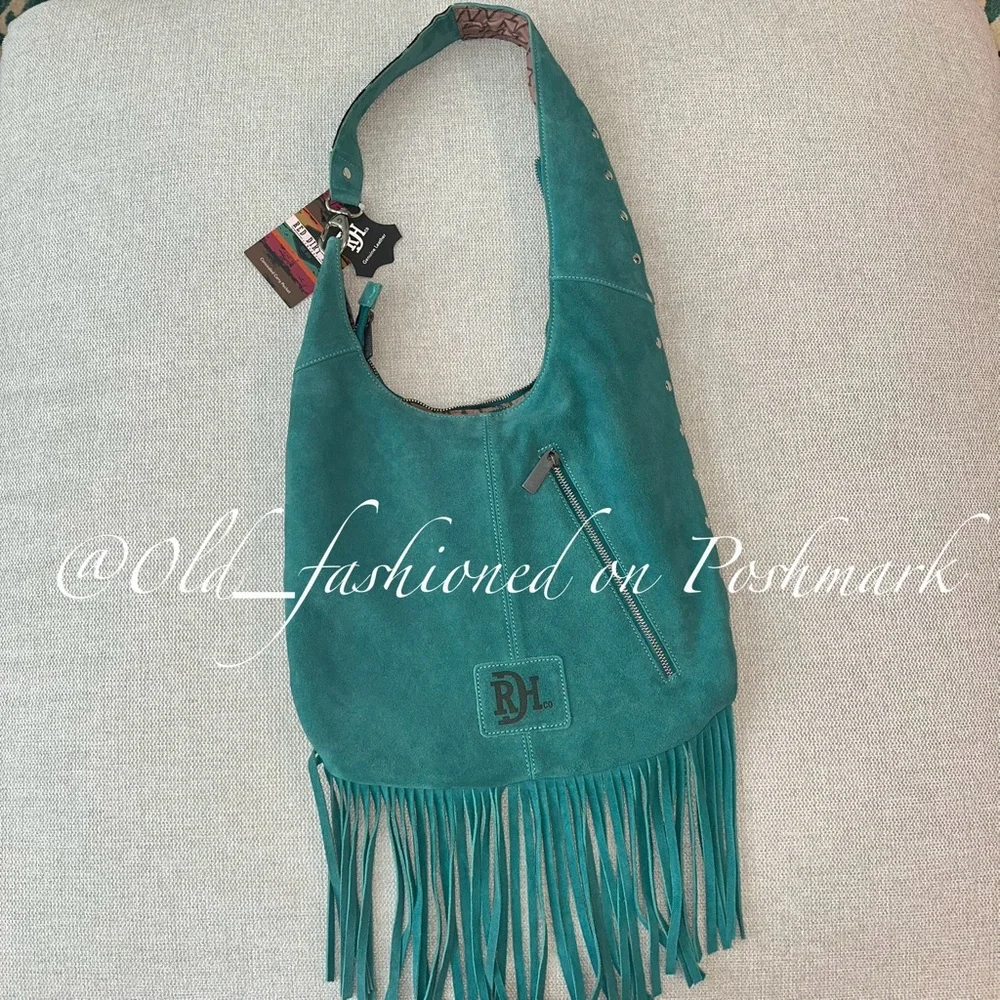 Suede Fringe Hobo Bag - Red Dirt Hat